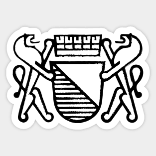 Zurich / Zurich coat of arms / Zurich flag Sticker